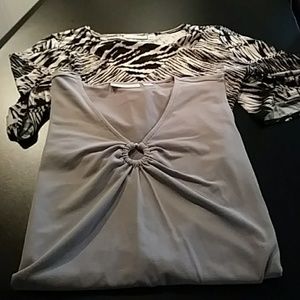 Susan Graver 2Pc. Liquid Knit Tops